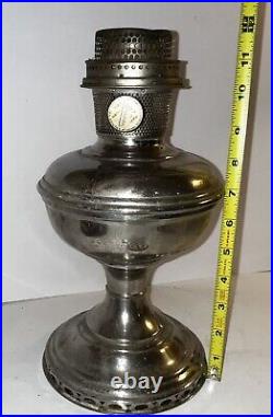 Vintage ALADDIN Model # 11 Kerosene Oil Lamp Made in USA