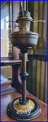 Vintage ALADDIN Model 12 Pedestal Oil Kerosene Lamp