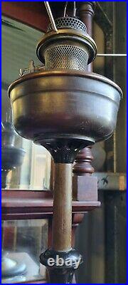 Vintage ALADDIN Model 12 Pedestal Oil Kerosene Lamp