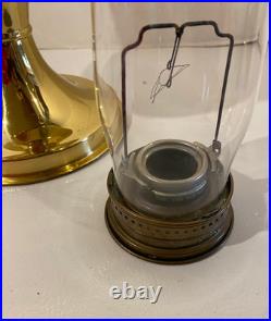 Vintage ALADDIN Model 23 Brass Kerosene Oil Lamp