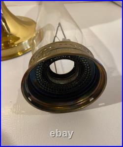 Vintage ALADDIN Model 23 Brass Kerosene Oil Lamp