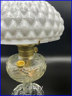 Vintage ALADDIN Nu-Type Model B ALACITE Kerosene Oil Lamp Marked A On Base