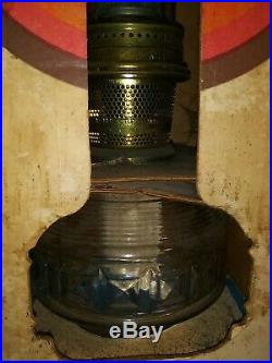 Vintage ALADDIN OIL KEROSENE LAMP #23 Glass Base Brass Burner NEW IN SEALED BOX