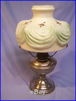 Vintage ALADDIN Oil Lamp The Mantle Lamp Company Model No. 9 wick kerosene