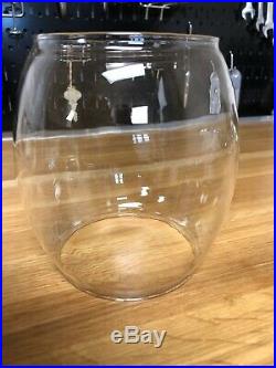 Vintage ALADDIN PL-1 Lantern Globe Only Lamp Light Kerosene White Gas Glass
