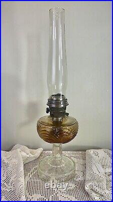 Vintage ALADDIN model C glass oil lamp Aladdin oil lamp Kerosene Lamp