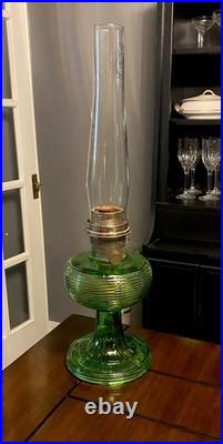 Vintage Aladdin 1937/38 B-81 Green Beehive Lantern With Nu-Type B Nickel Burner