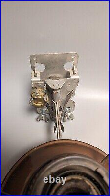 Vintage Aladdin 1940s Brass Model B TRAIN CABOOSE Bracket Oil Lamp