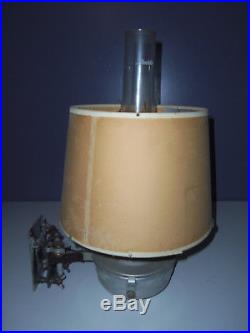 Vintage Aladdin 23 Caboose Kerosene Mantle Lamp With Wall Mount