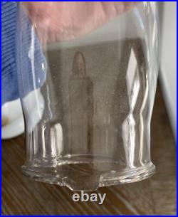 Vintage Aladdin 23 Kerosene Oil Lamp Daisies & Wheat Milk Glass WithChimney 1970's