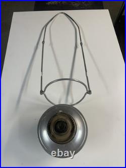 Vintage Aladdin #23 Railroad Caboos Lamp-Aluminum Lantern with Chimney & Bracket