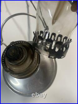 Vintage Aladdin #23 Railroad Caboos Lamp-Aluminum Lantern with Chimney & Bracket