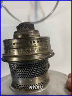 Vintage Aladdin #23 Railroad Caboos Lamp-Aluminum Lantern with Chimney & Bracket