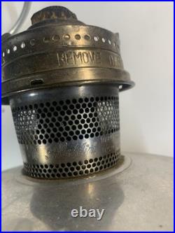 Vintage Aladdin #23 Railroad Caboos Lamp-Aluminum Lantern with Chimney & Bracket