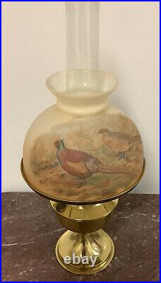 Vintage Aladdin 23 kerosene oil lamp with original shade