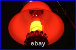 Vintage Aladdin 75th Anniversary 1983 Model 4 Student Milk Glass Shade Lamp