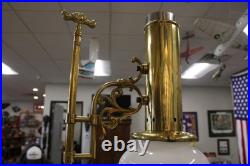 Vintage Aladdin 75th Anniversary 1983 Model 4 Student Milk Glass Shade Lamp