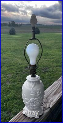 Vintage Aladdin Alacite Glass Lamp Pattern No. G-255