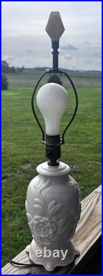 Vintage Aladdin Alacite Glass Lamp Pattern No. G-255