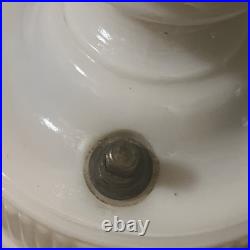 Vintage Aladdin Alacite Glass Urn Lamp 1940s Electric Lamp