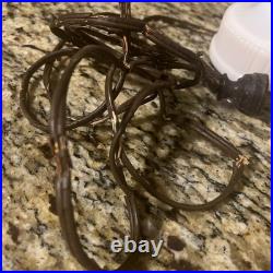 Vintage Aladdin Alacite Glass Urn Lamp 1940s Electric Lamp