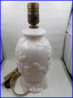 Vintage Aladdin Alacite Milky Table Lamp Excellent Condition