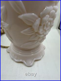 Vintage Aladdin Alacite Milky Table Lamp Excellent Condition