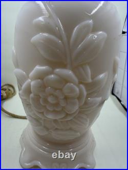 Vintage Aladdin Alacite Milky Table Lamp Excellent Condition