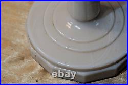 Vintage Aladdin Alacite Tall Lincoln Drape Oil Lamp with NU-Type Model B Burner