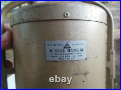 Vintage Aladdin Aladdinette 2902 Kerosene Heater Oil Lamp