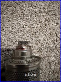 Vintage Aladdin Aluminum Oil Lamp Model 1974 23 Burner MINT Never Lit NOS