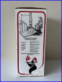 Vintage Aladdin B165 Kerosene Oil Lamp Model 23 Burner R105 Chimney In Box