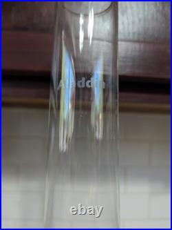 Vintage Aladdin B165T Kerosene Oil Lamp Model 23 Burner R105 Chimney In Box