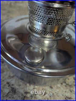 Vintage Aladdin B165T Kerosene Oil Lamp Model 23 Burner R105 Chimney In Box