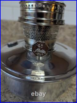 Vintage Aladdin B165T Kerosene Oil Lamp Model 23 Burner R105 Chimney In Box