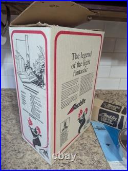 Vintage Aladdin B165T Kerosene Oil Lamp Model 23 Burner R105 Chimney In Box