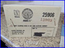 Vintage Aladdin B165T Kerosene Oil Lamp Model 23 Burner R105 Chimney In Box