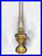 Vintage Aladdin Brass British Made Oil Lamp