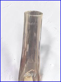 Vintage Aladdin Brass British Made Oil Lamp