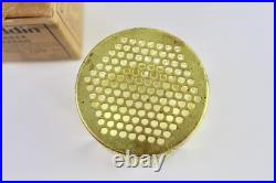 Vintage Aladdin Brass Insect Bug Screen NOS Original Aladdin Box
