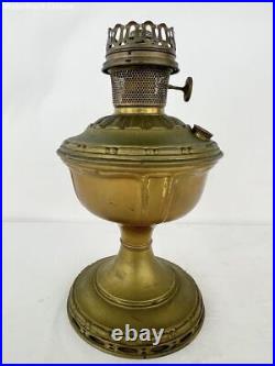 Vintage Aladdin Brass Kerosene Mantle Oil Lamp Base Metal Model No. 7