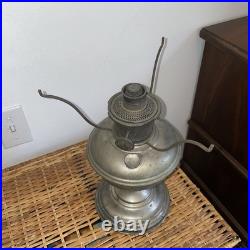 Vintage Aladdin Brass Model 9 Lamp Milk Glass Shade Kerosene Vintage Aladdin Brass Model 9 Lamp Milk Glass Shade Kerosene