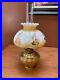 Vintage Aladdin Brass Oil Lamp Model 8 With Decorative Shade