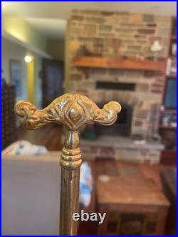 Vintage Aladdin Brass Student Lamp Electric 75th Anniversary