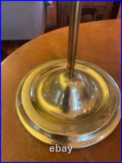 Vintage Aladdin Brass Student Lamp Electric 75th Anniversary