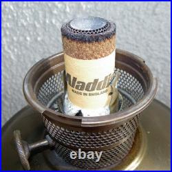 Vintage Aladdin Bronze Treasure Oil Lamp Nu-type Brass Model B