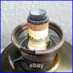 Vintage Aladdin Bronze Treasure Oil Lamp Nu-type Brass Model B