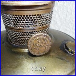Vintage Aladdin Bronze Treasure Oil Lamp Nu-type Brass Model B