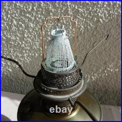 Vintage Aladdin Bronze Treasure Oil Lamp Nu-type Brass Model B