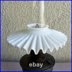 Vintage Aladdin Bronze Treasure Oil Lamp Nu-type Brass Model B